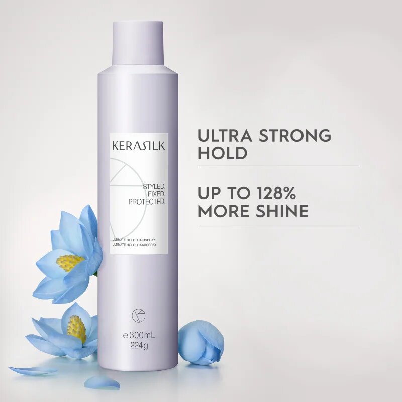 KERASILK Styling Ultimate Hold Hairspray hajlakk ultra erős fixálás 300 ml