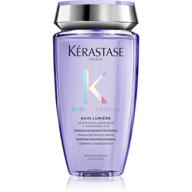 Kérastase Blond Absolu Bain Lumière samponfürdő szőkített vagy melírozott hajra 250 ml