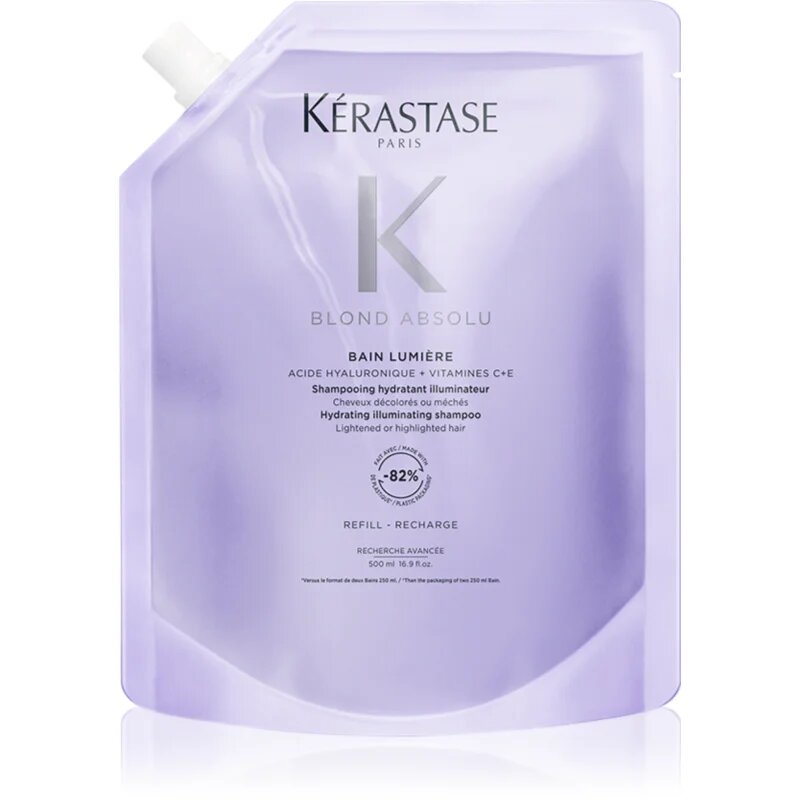 Kérastase Blond Absolu Bain Lumière samponfürdő szőkített vagy melírozott hajra 500 ml