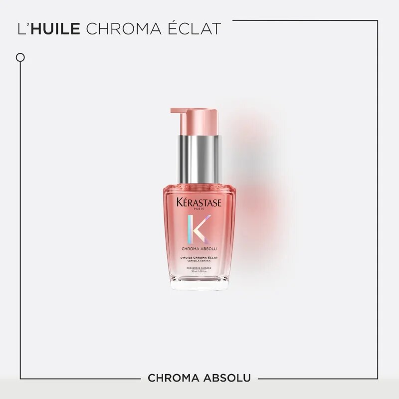 Kérastase Chroma Absolu L'huile Chroma Éclat olaj a fénylő festett hajért 30 ml
