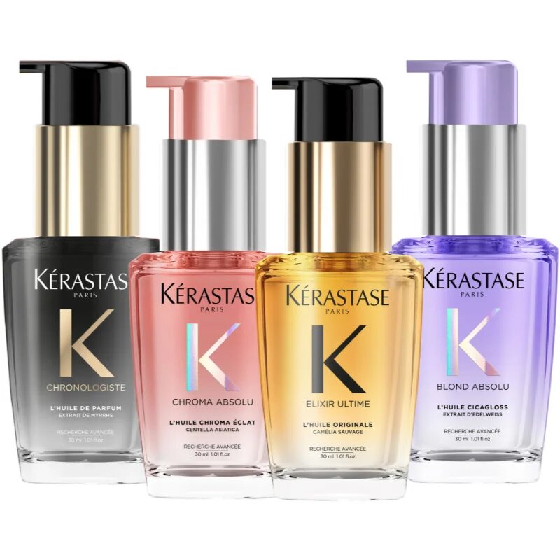Kérastase Chroma Absolu L'huile Chroma Éclat olaj a fénylő festett hajért 30 ml