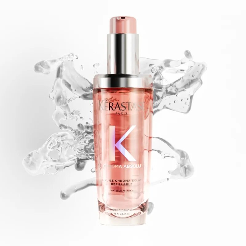Kérastase Chroma Absolu L'huile Chroma Éclat olaj a fénylő festett hajért 75 ml