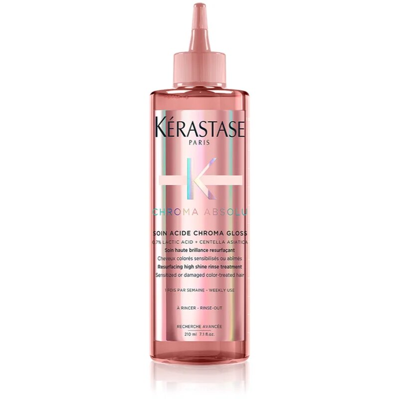 Kérastase Chroma Absolu Soin Acide Chroma Gloss ápolás a fényes hajért 210 ml