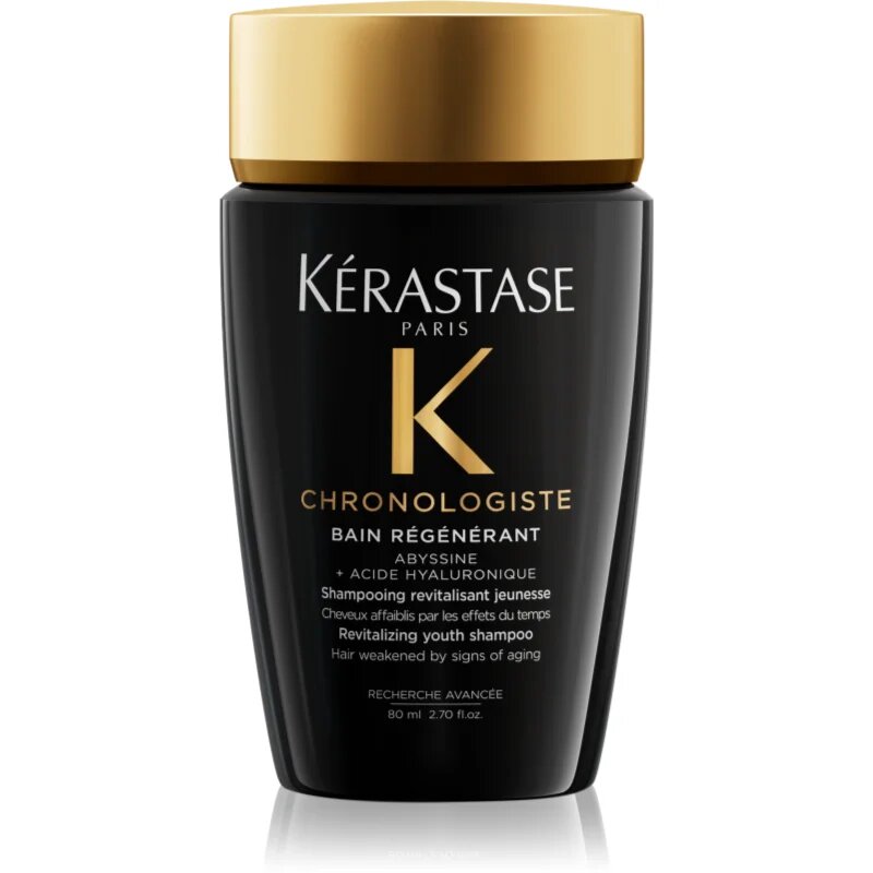Kérastase Chronologiste Régénérant Shampoo regeneráló sampon meggyengült hajra 80 ml