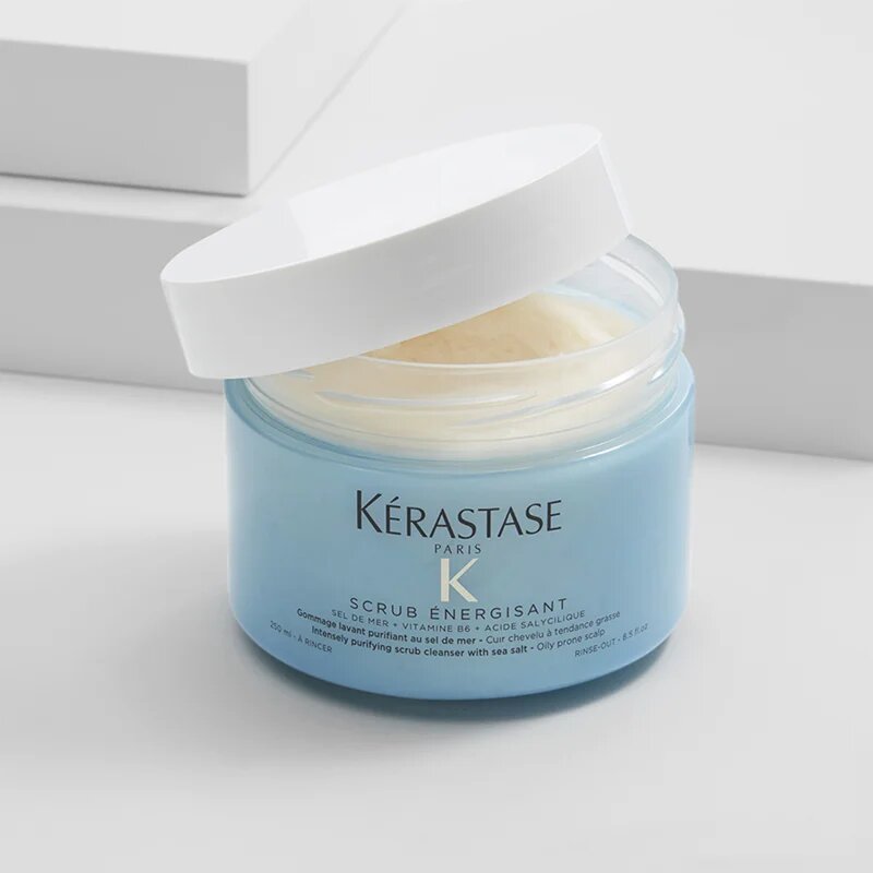 Kérastase Fusio Scrub Énergisant tisztító peeling zsíros fejbőrre 325 g