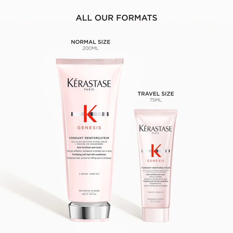 Kérastase Genesis Fondant Renforçateur erősítő kondicionáló a ritkuló hajra 75 ml