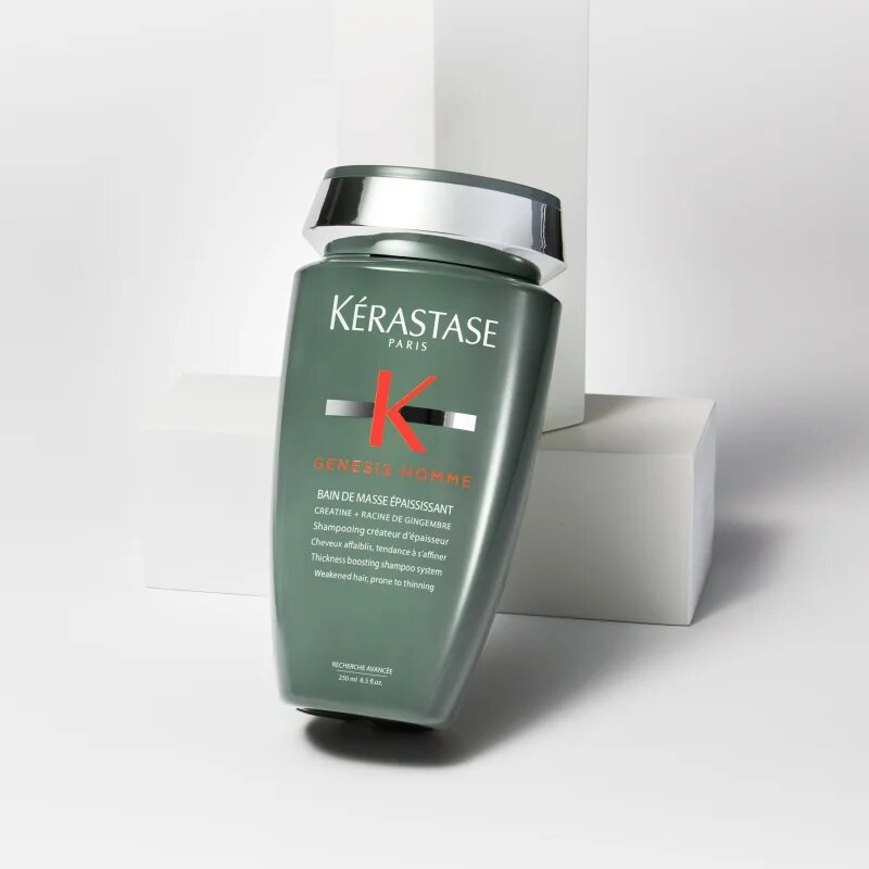 Kérastase Genesis Homme Bain de Masse Epaississant erősítő sampon hajhullás ellen uraknak 250 ml