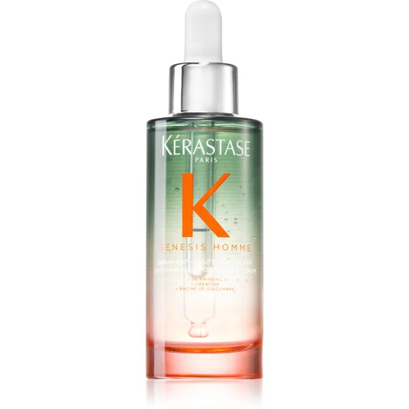 Kérastase Genesis Homme Sérum Anti-chute Fortifiant erősítő szérum kihullásra hajlamos legyengült hajra uraknak 90 ml