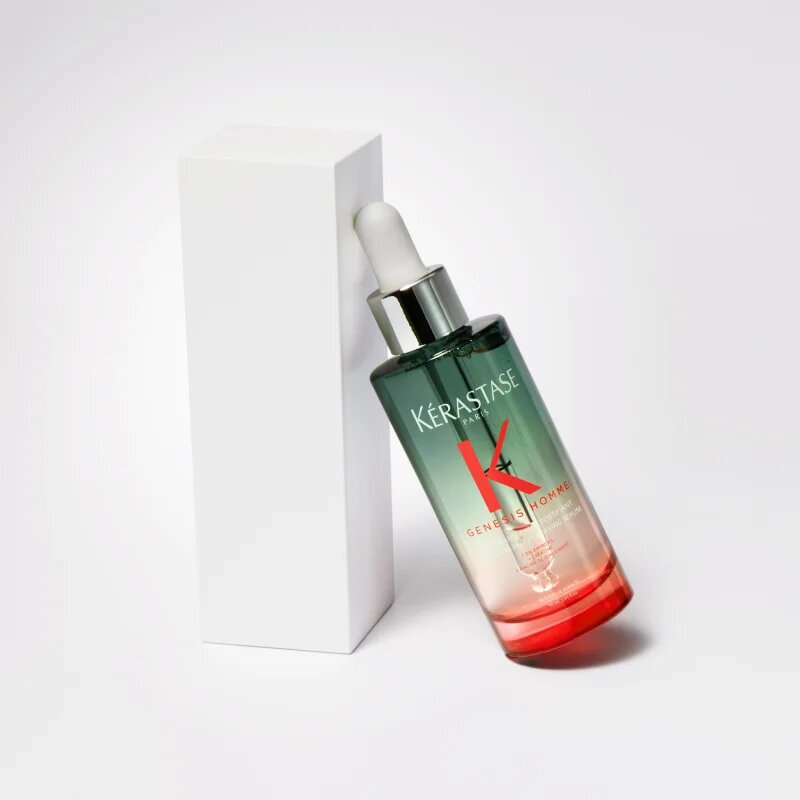 Kérastase Genesis Homme Sérum Anti-chute Fortifiant erősítő szérum kihullásra hajlamos legyengült hajra uraknak 90 ml