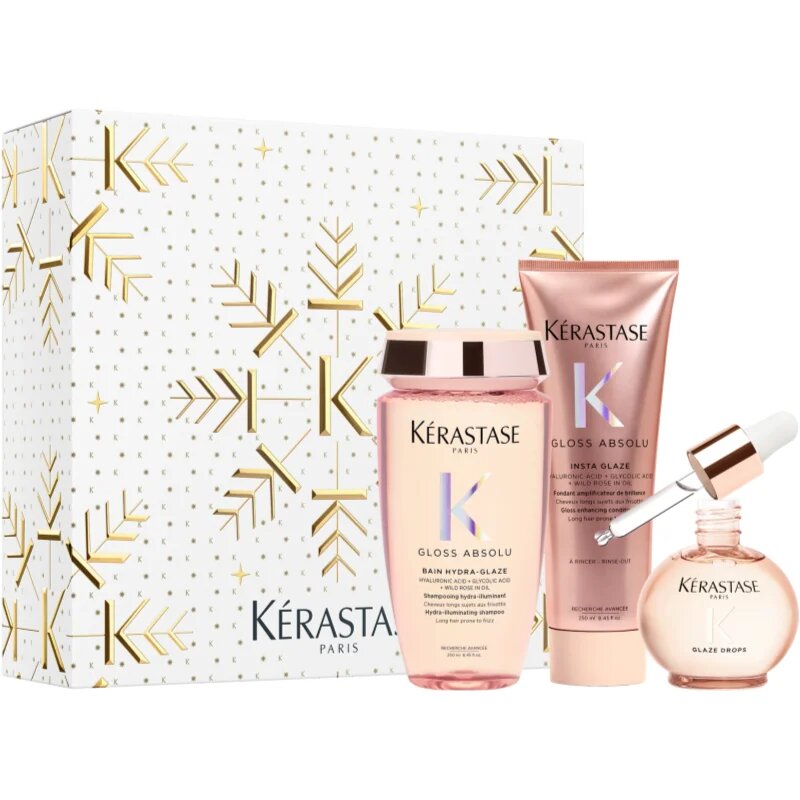 Kérastase Gloss Absolu ajándékszett a fénylő és selymes hajért