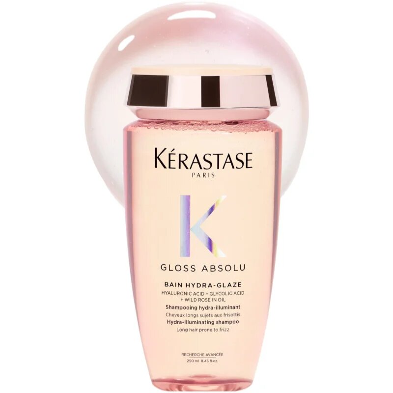 Kérastase Gloss Absolu Bain Hydra-Glaze sampon a fénylő és selymes hajért 250 ml