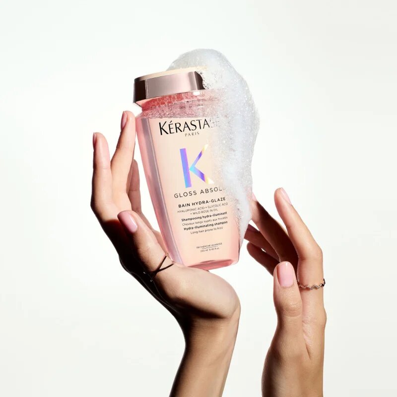Kérastase Gloss Absolu Bain Hydra-Glaze sampon a fénylő és selymes hajért 250 ml