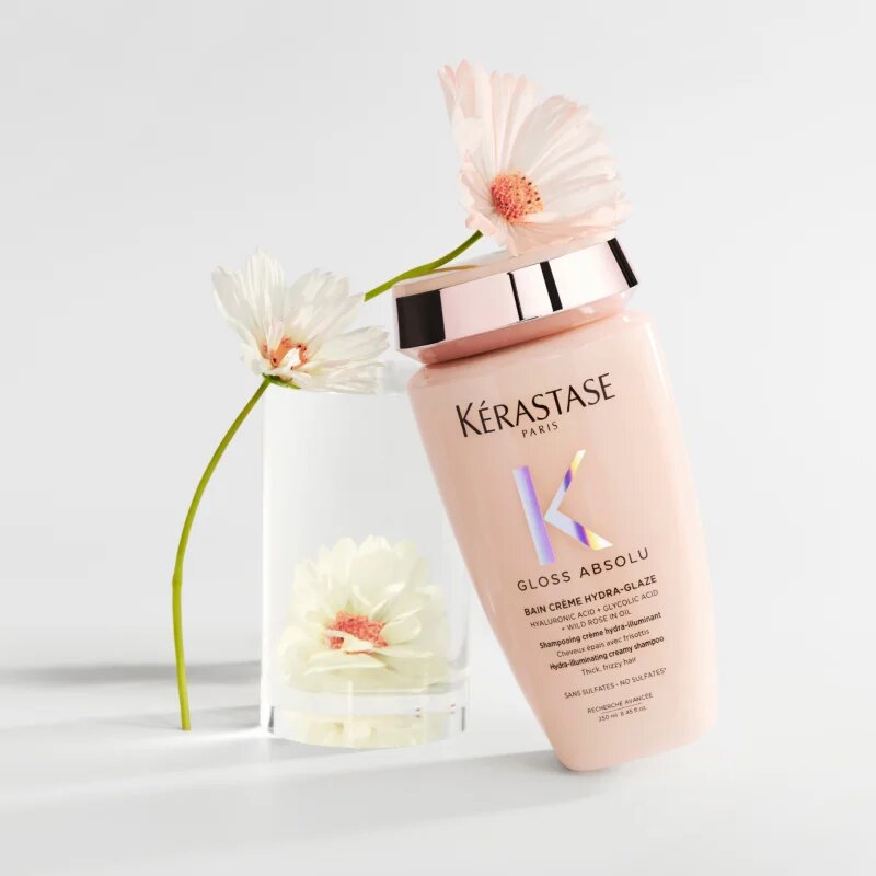 Kérastase Gloss Absolu Créme Bain Hydra-Glaze samponfürdő a fénylő és selymes hajért 250 ml