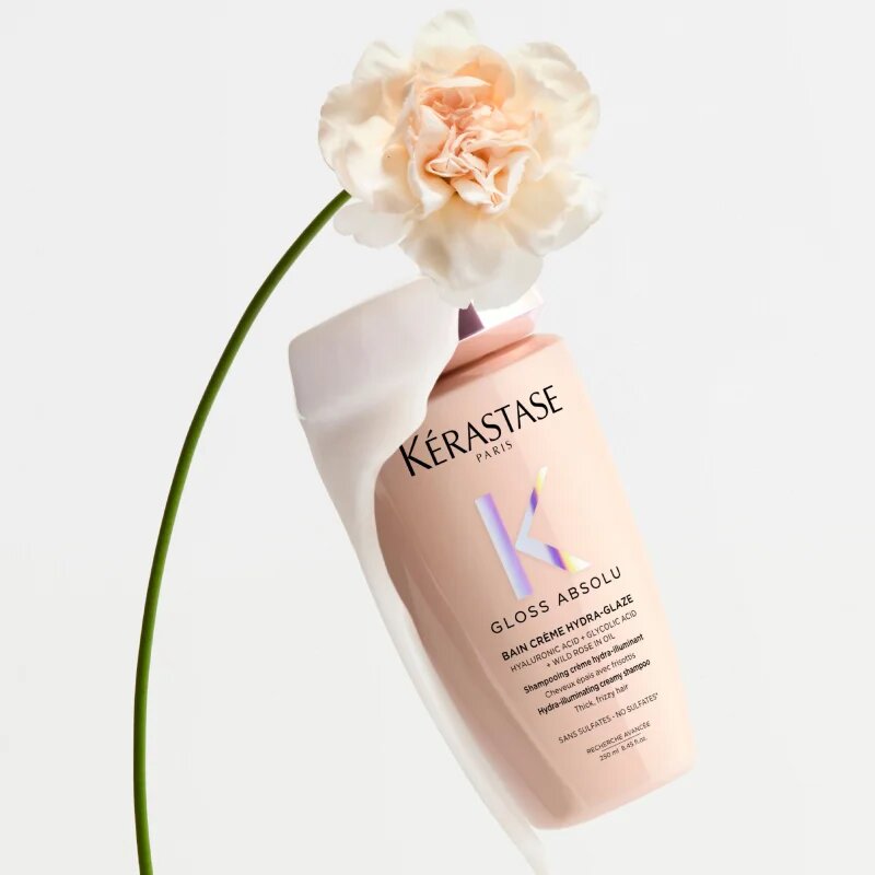 Kérastase Gloss Absolu Créme Bain Hydra-Glaze samponfürdő a fénylő és selymes hajért 250 ml