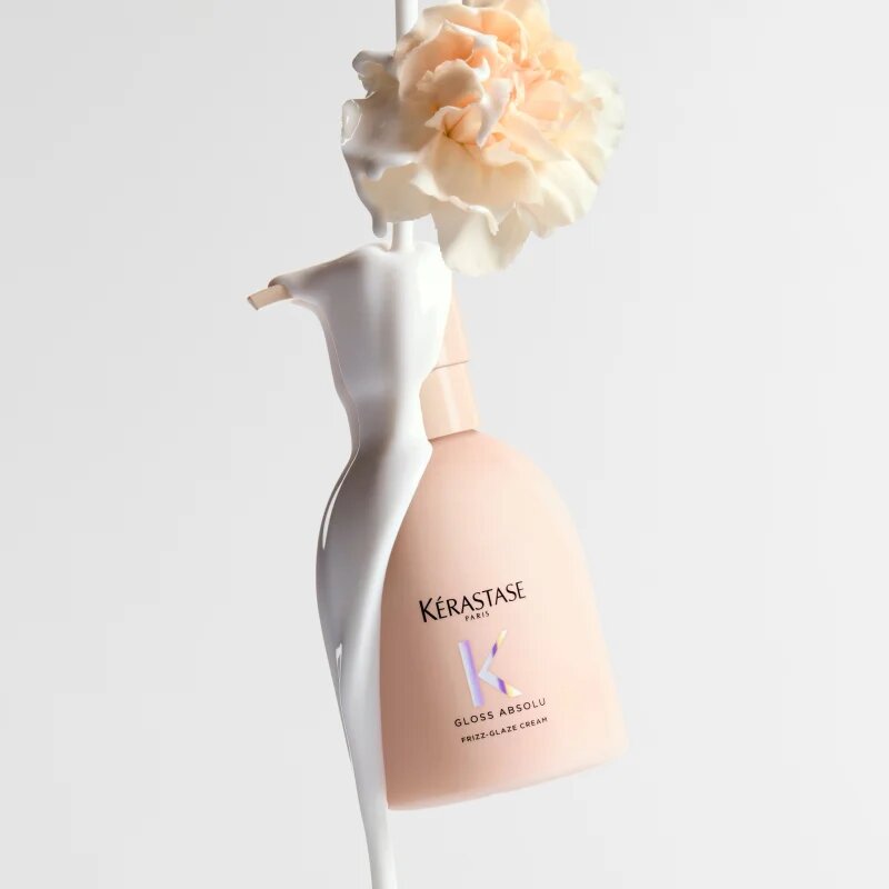 Kérastase Gloss Absolu Frizz - Glaze Cream hajformázó krém töredezés ellen 240 ml