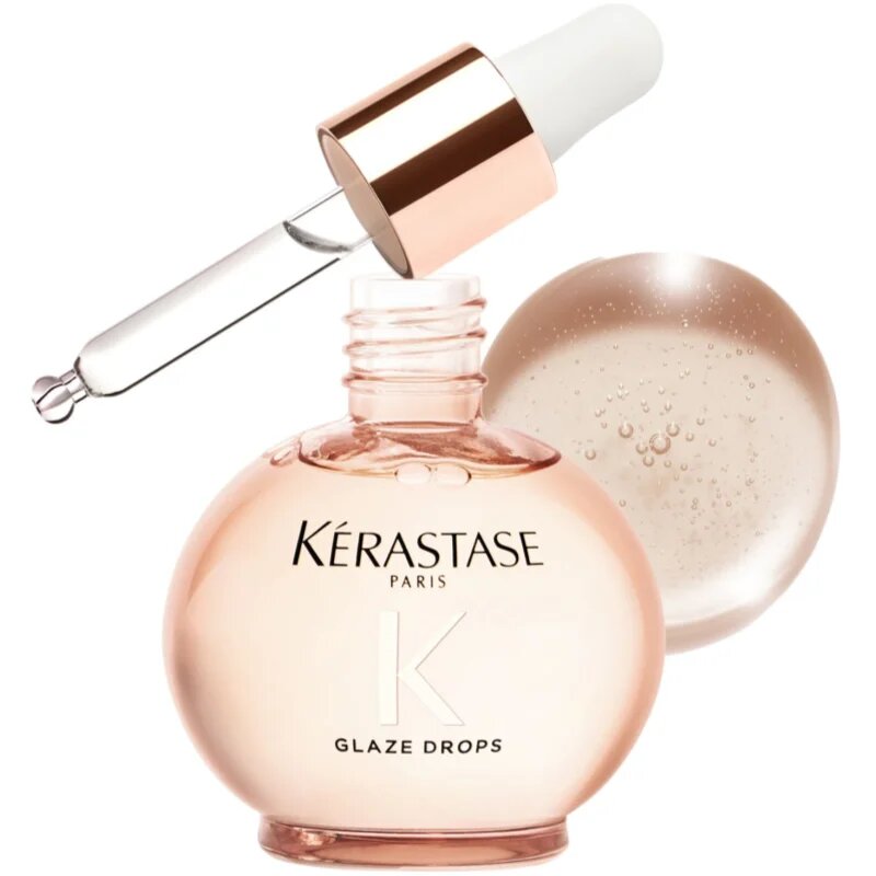Kérastase Gloss Absolu Glaze Drops tápláló olaj hajra töredezés ellen 45 ml