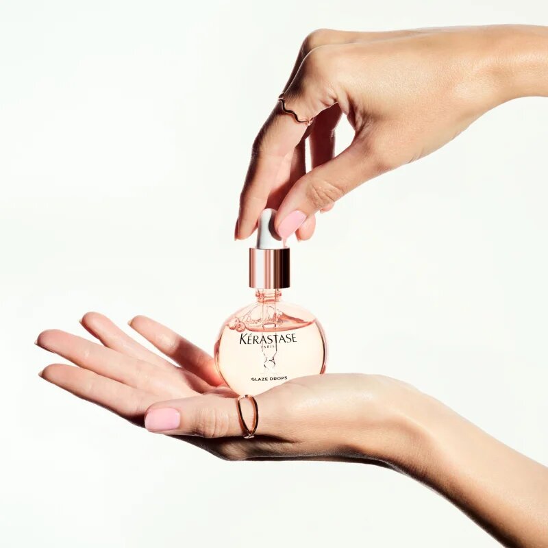 Kérastase Gloss Absolu Glaze Drops tápláló olaj hajra töredezés ellen 45 ml