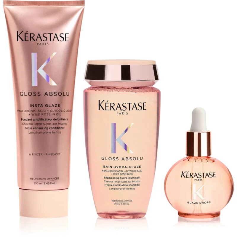 Kérastase Gloss Absolu takarékos kiszerelés a fénylő és selymes hajért
