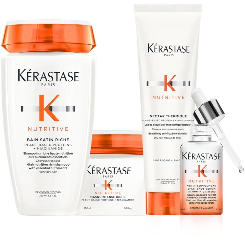 Kérastase Nutritive Bain Satin Riche intenzív tápláló sampon 250 ml