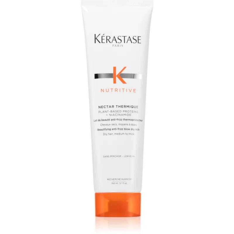 Kérastase Nutritive Nectar Thermique hővédő krém a rakoncátlan haj kisimítására 150 ml