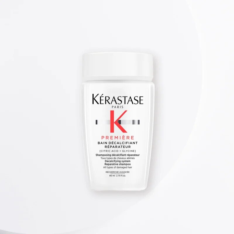 Kérastase Première Bain Décalcifiant Réparateur samponfürdő a károsult hajra 80 ml