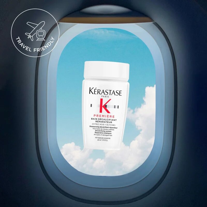 Kérastase Première Bain Décalcifiant Réparateur samponfürdő a károsult hajra 80 ml