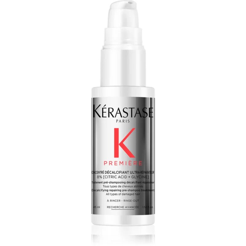 Kérastase Première Concentré Décalcifiant Ultra-Réparateur sampon előtti ápolás a károsult hajra 45 ml