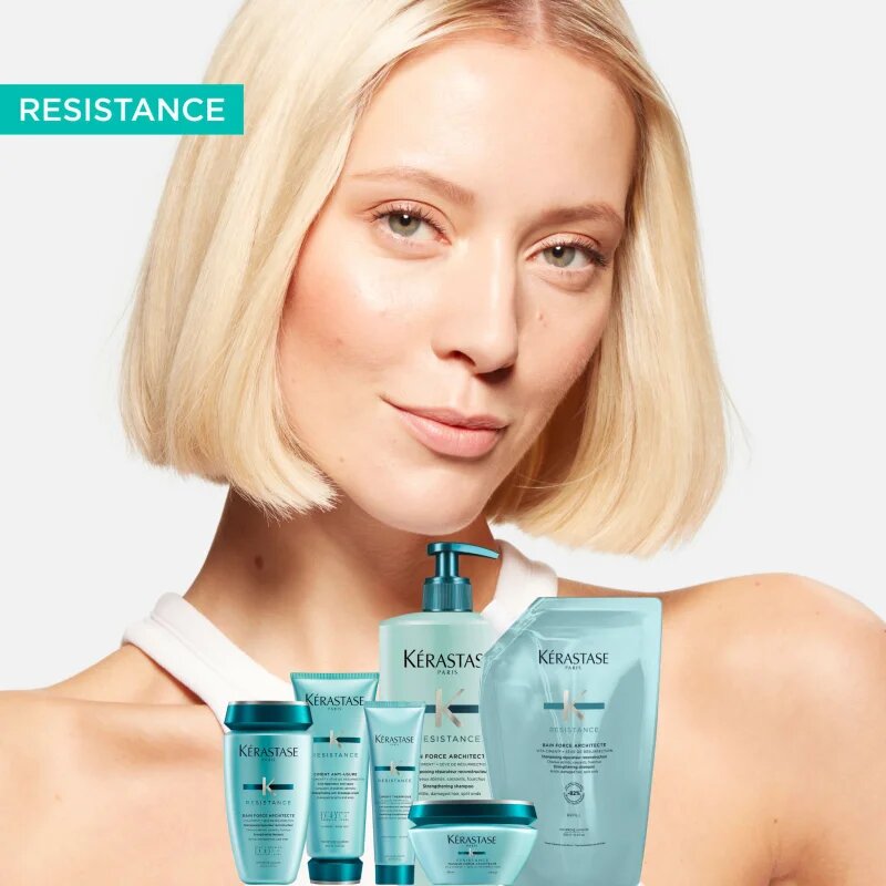Kérastase Résistance Ciment Thermique termoaktív megújító ápolás a gyengéd és sérült hajra 150 ml
