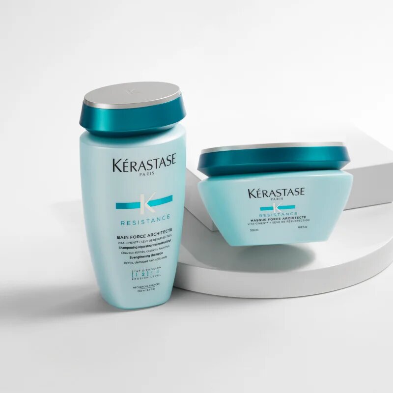 Kérastase Résistance Masque Force Architecte erősítő maszk a gyenge sérült hajra és a töredezett hajvégekre 200 ml