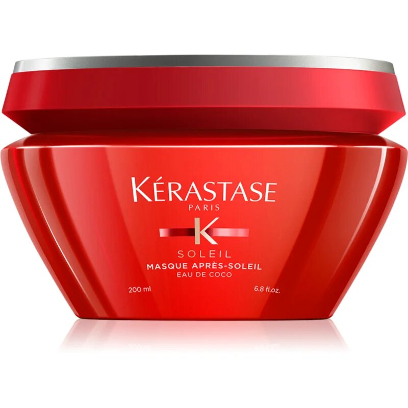 Kérastase Soleil Masque Après-Soleil ápoló maszk nap klór és sós víz által terhelt hajra UV szűrővel 200 ml