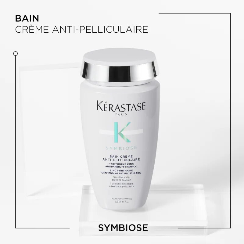 Kérastase Symbiose Bain Crème Anti-Pelliculaire korpásodás elleni sampon érzékeny fejbőrre 250 ml