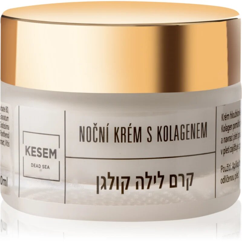 KESEM Night Cream with Collagen éjszakai arckrém kollagénnel 50 ml
