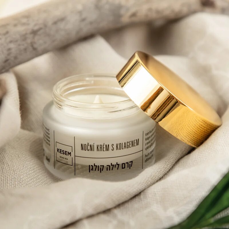 KESEM Night Cream with Collagen éjszakai arckrém kollagénnel 50 ml