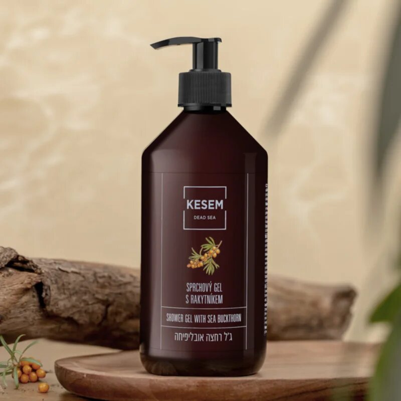 KESEM Sea Buckthorn tusfürdő gél homoktövissel 500 ml