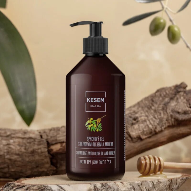 KESEM Sea Salt Oil and Honey tusfürdő gél olívaolajjal 500 ml