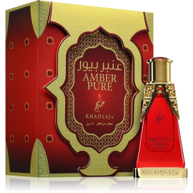 Khadlaj Amber Pure illatos olaj unisex 20 ml