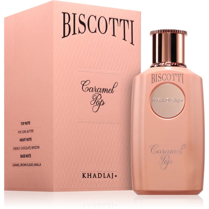 Khadlaj Biscotti Caramel Pop parfüm kivonat unisex 100 ml