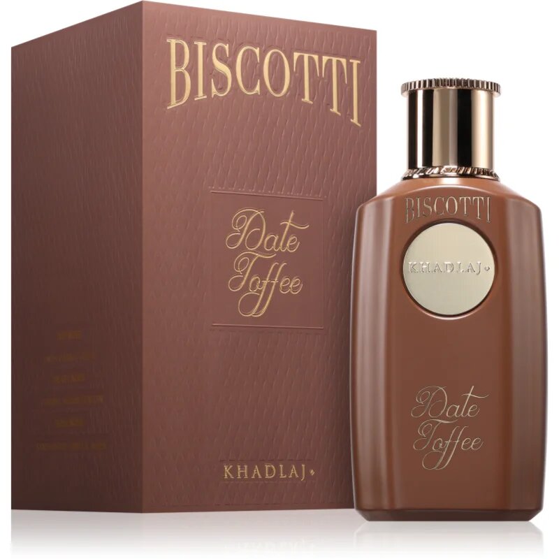 Khadlaj Biscotti Date Toffee parfüm kivonat unisex 100 ml