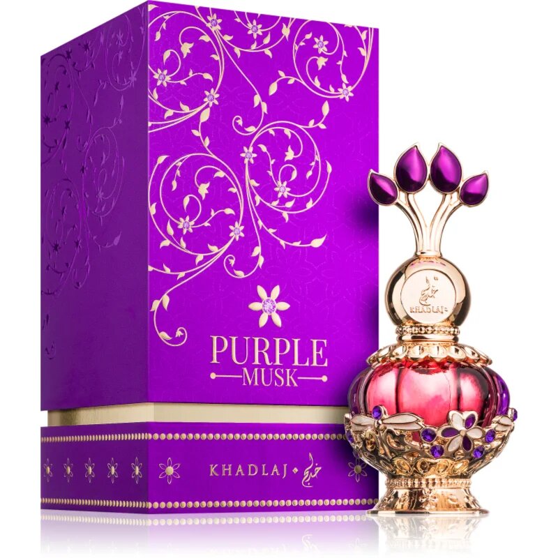 Khadlaj Purple Musk illatos olaj hölgyeknek 20 ml