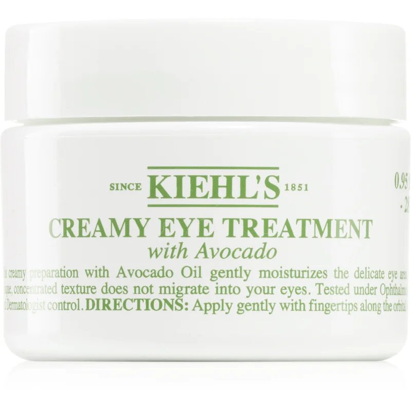Kiehl's Avocado Creamy Eye Treatment intenzív hidratáló szemkörnyékápoló avokádóval 14 ml