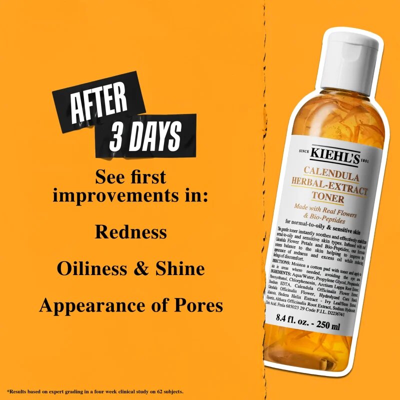 Kiehl's Calendula Herbal-Extract Toner arctonikum alkoholmentes 250 ml
