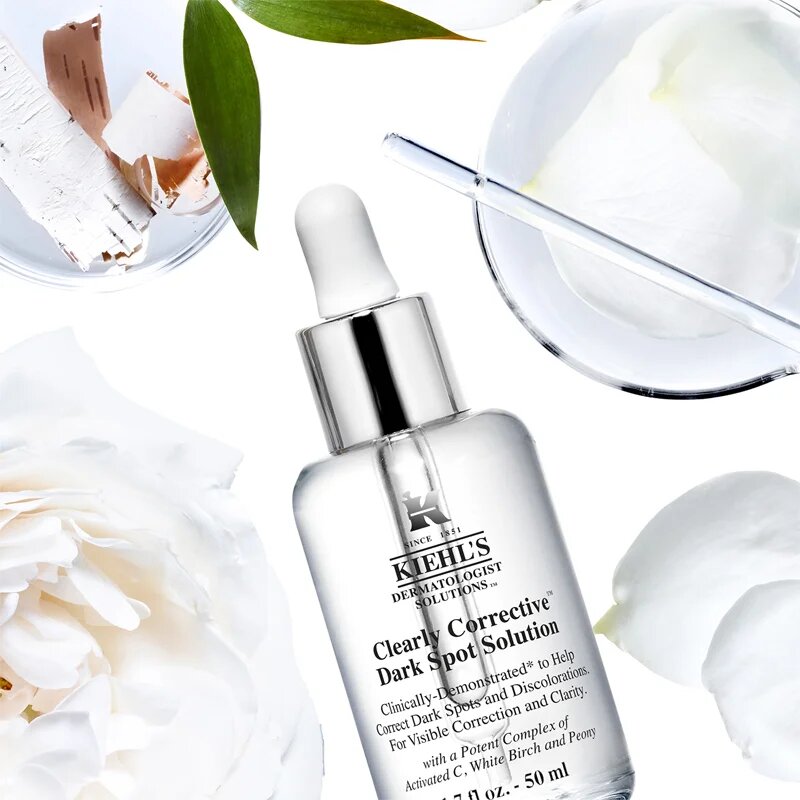Kiehl's Dermatologist Solutions Clearly Corrective Dark Spot Solution bőr szérum a pigment foltok ellen 50 ml