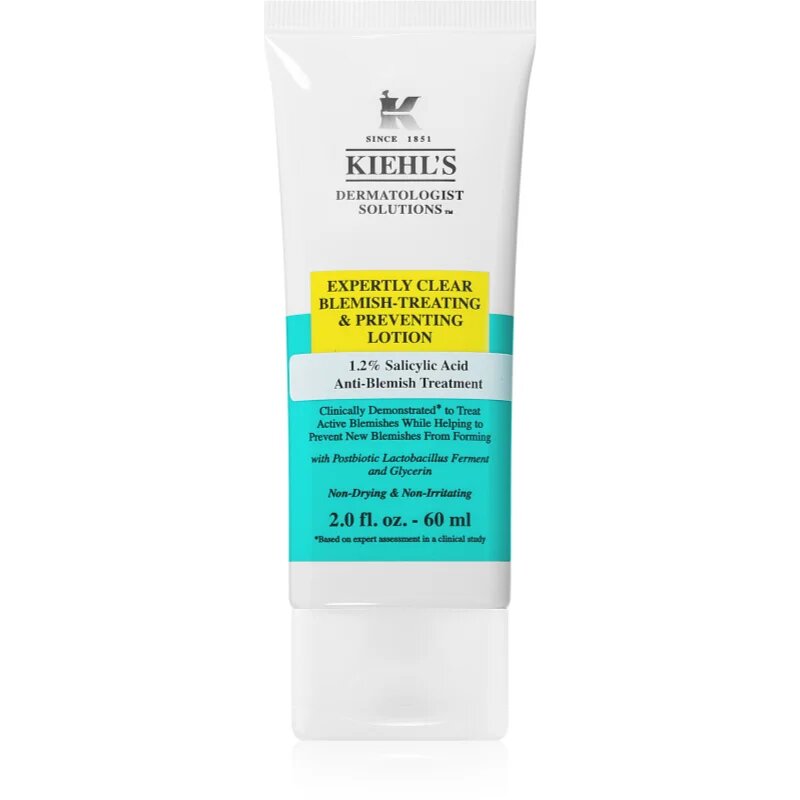 Kiehl's Dermatologist Solutions Expertly Clear Blemish-Treating & Preventing Lotion arckrém az aknés bőrre hölgyeknek 60 ml