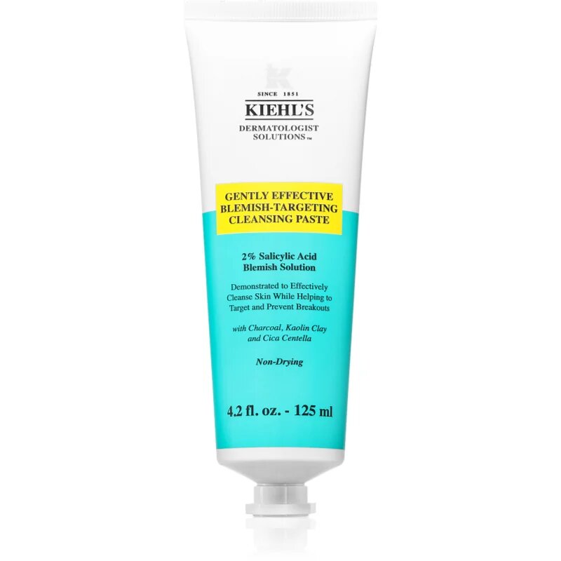 Kiehl's Gently Effective Blemish-Targeting Cleansing Paste fehérítő paszta az arcra 125 ml