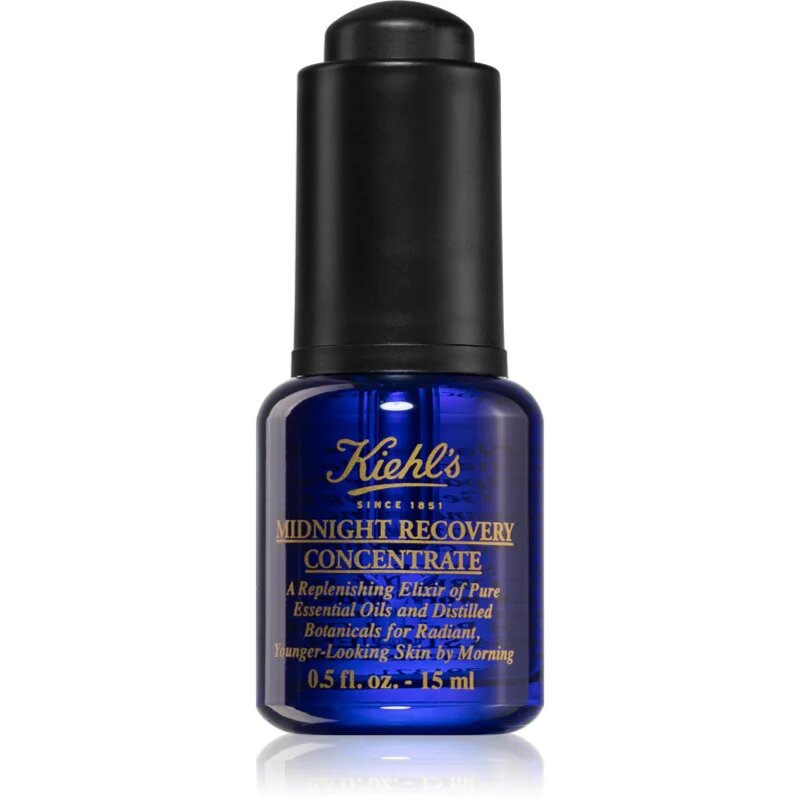 Kiehl's Midnight Recovery Concentrate regeneráló éjszakai szérum minden bőrtípusra beleértve az érzékeny bőrt is 15 ml
