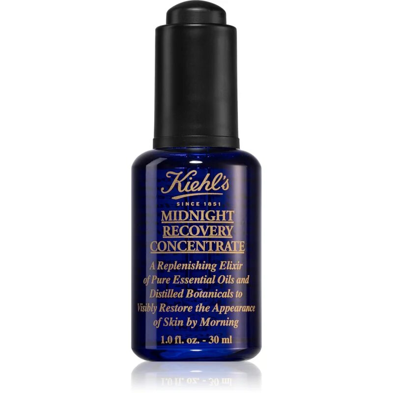 Kiehl's Midnight Recovery Concentrate regeneráló éjszakai szérum minden bőrtípusra beleértve az érzékeny bőrt is 30 ml