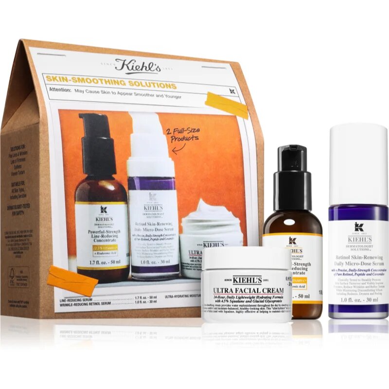 Kiehl's Skin Smoothing Solution ajándékszett hölgyeknek