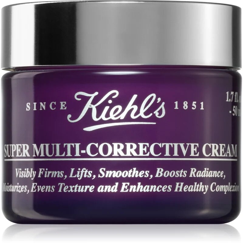Kiehl's Super Multi-Corrective Cream öregedés elleni krém minden bőrtípusra beleértve az érzékeny bőrt is 50 ml