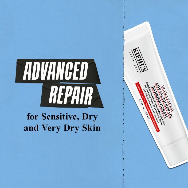 Kiehl's Ultra Facial Advanced Repair Barrier Cream bőrerősítő intenzív hidratáló krém 50 ml
