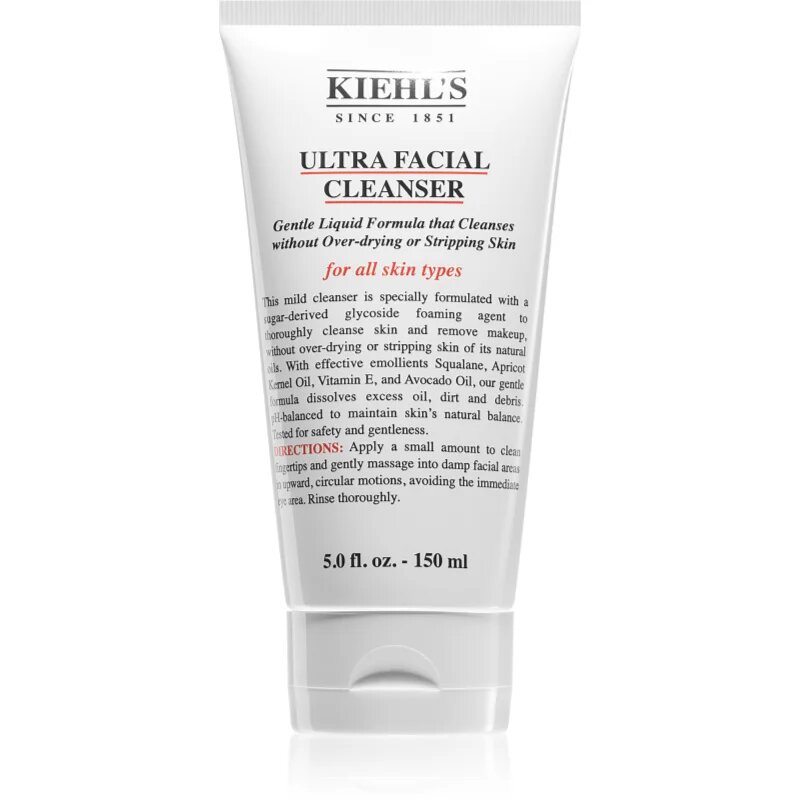 Kiehl's Ultra Facial Cleanser lágy tisztító gél minden bőrtípusra 150 ml